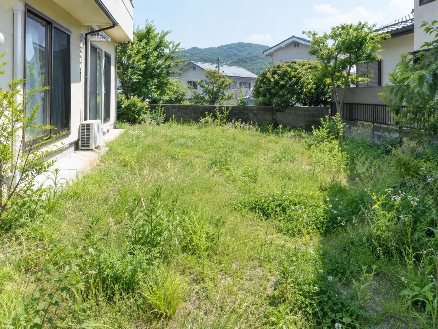 草のある庭・敷地のイメージ（当社の施工実績ではありません）